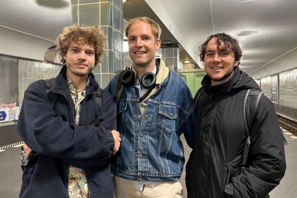 die drei Gründer von Little World: Tim, Oliver und Sean