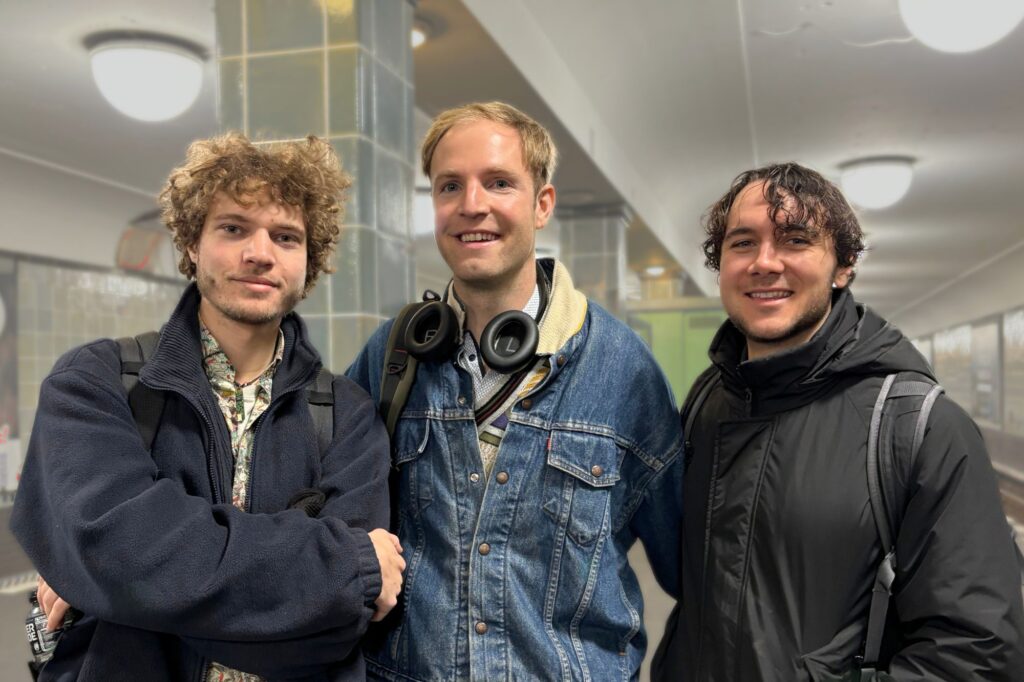 Unsere drei Gründer